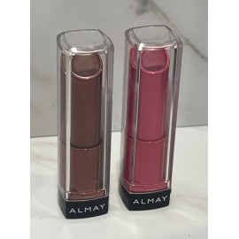 Almay 2 Almay Smart Shade Butter Kiss Lipstick 100 Pink - Medium, 110 Nude - Medium