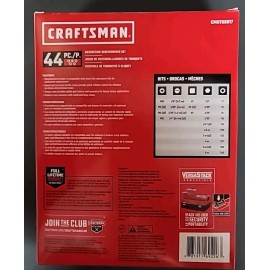 Craftsman VERSASTACK 44-Piece Magnetic Ratcheting Screwdriver Set **SEALED**