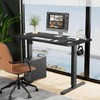 Heemab Electric Height Adjustable Standing Desk, Ergonomic Sit to Stand