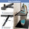 Neorexon Surfboard Rack Wall Mount 6 Arms/8 Arms, Surfboard Rack