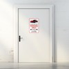 Corvette C6 Parking Only Aluminum Garage Sign