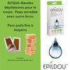 Epildou - Softepil lot de 32 bandes dépilatoires pour le
