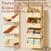 Hanging Closet Organizer 4 Tier, 4 Pack
