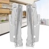 2Pcs Set Steel Lift Up Spring Hinge for Cabinet Cuoard