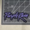 Purple Rain Prince Patch 80’s Patch Embroidered Logo Iron On
