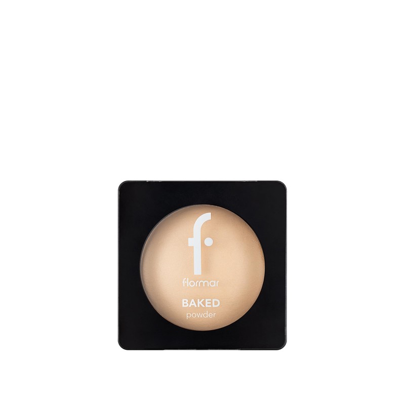 Flormar Baked Powder - Wet / Dry Use, Velvety Texture,