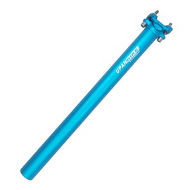 UPANBIKE Bike Seatpost Aluminum Alloy Adjustable Seat Post 400mm Length Diameter 25.4/27.2/28.6//30.9/31.6mm for Mountain Bike Road Bicycle(31.6mm*Blue)