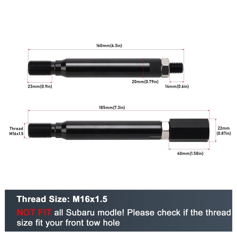 CNSPEED Front Bumper Tow Hook License Plate Mount Relocator Bracket