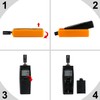 Handheld Hygrometer, Digital Hygrometer Thermometer 0~100% RH/ -30~60°C (-22~140°F) LCD