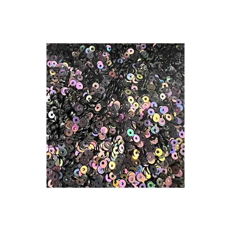 5mm / 6mm Round AB Translucent Metallic Opaque Craft Sequins