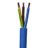 2 METRE Arctic Blue 3 Core 15 Amp Electrical Cable 2m Flex 3 Core 1.5mm Caravan, Camping, General Home or Industrial Use, Power Tools Heavy Duty – A LITTLE BIT OF WIRE (2 Metre)
