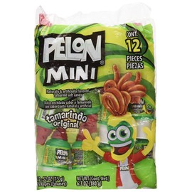 Mini Pelon Pelo Rico Tamarind Push up Candy, 48-Count