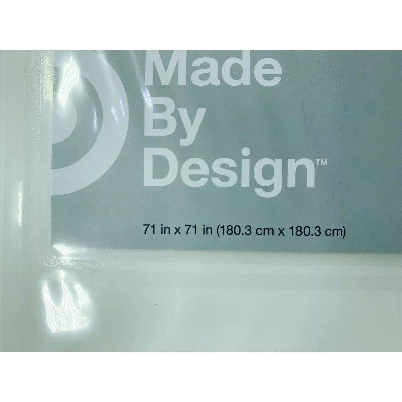 Made By Design Shower Curtain Liners 71 X 71 inches