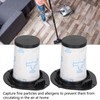 2Pcs Robot Vacuum Cleaner Replacement Filter for Rowenta ZR009002 RH9252