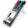 Staedtler Lumocolor OHp Pen Perm Superfine 0.4 Asstd 313 Pk4