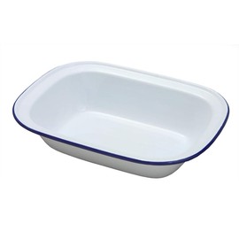 Falcon Oblong Pie Dish White 20 x 15 x 4.5cm