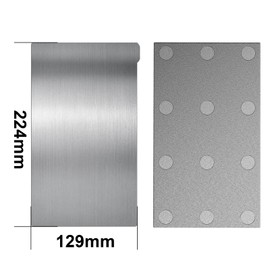 Resin 3D Printer Flex Building Plate, 2PCS Spring Steel Flexible Plate and 1PCS Steel Base Platform for ELEGOO Saturn 4 / Saturn 4 Ultra 3D Printer 224x129mm
