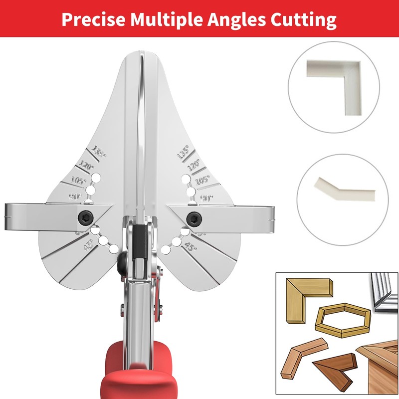 GARTOL Multi Angle Miter Shears Cutter, Multifunctional Trunking Shears For