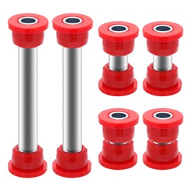 Front Bushing Kit for Club Car Precedent 2004-Up, Golf Cart Suspension Replace Parts 102289901 Rear Lower Spring & Front Upper A-Arm Bushings Sleeves for Golf Carts