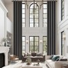 Tiadkh Home Decor Blackout Extra Long Curtains，192" Long Grommet High