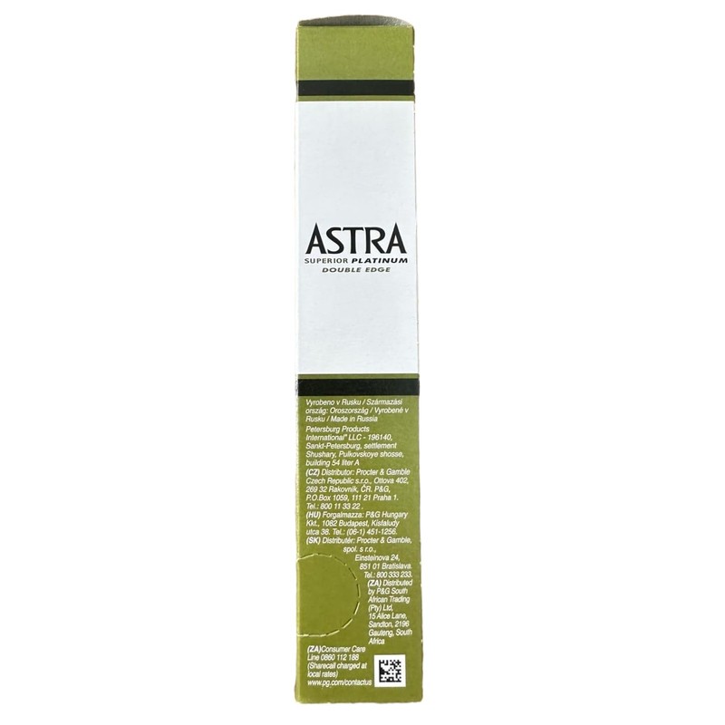 100 Lamette da Barba Astra Russe - Affilate e Resistenti