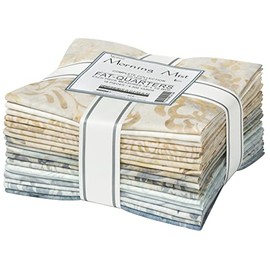 Robert Kaufman Fabrics Artisan Batiks Morning Mist 18 Fat Quarters