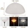 Glass Lamp Shade Replacement for Torchiere Floor Lamps，Lamp Shade for