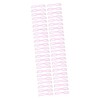 Baluue 15 Sets Eyebrow Makeup Stencil Kit Reusable Eyebrow Card