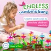 SuccessHunters BilyByp Toys Flower Garden Building Set - 158pcs, Age