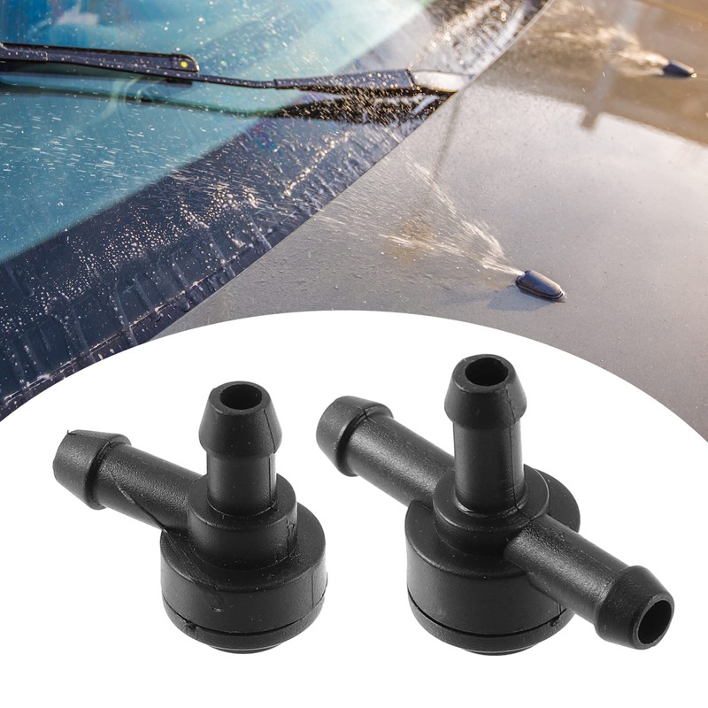 A ABSOPRO Set of 2 Car Front Windscreen Wash Nozzle