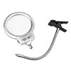 Lupenleuchte mit Klemme und Flip, 2.5X 5X LED Tischlupe Lupenlampe