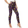 HQP Mardi Gras Leggings for Women Mardi Gras High Waist
