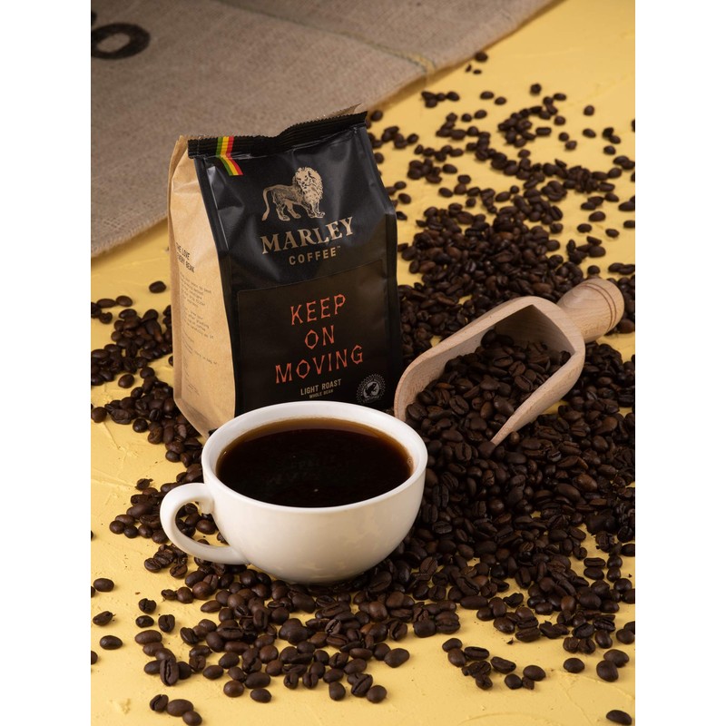 Keep On Moving Light Roast Ground Coffee 227g - Marley