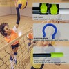 MEILANHUI Volleyball Spike Trainer, Durable Lightweight Volleyball Training Equipment Adjustable