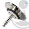 Tecuro Drain Plug Valve Cone Bath Plug Diameter 74 mm/Height