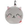 Legami - Travel Pillow with Night Mask, KittyZip Closure, Space