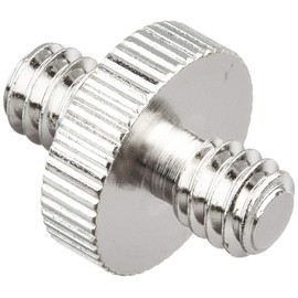 Etsumi VE-6937 Camera Screw, Male and Male Screw, 1/4" - 1/4" Screw, Silver