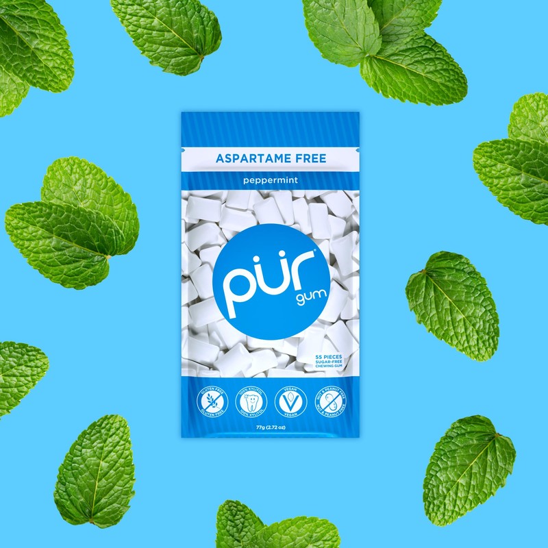 PUR Gum | Aspartame Free Chewing Gum | 100% Xylitol