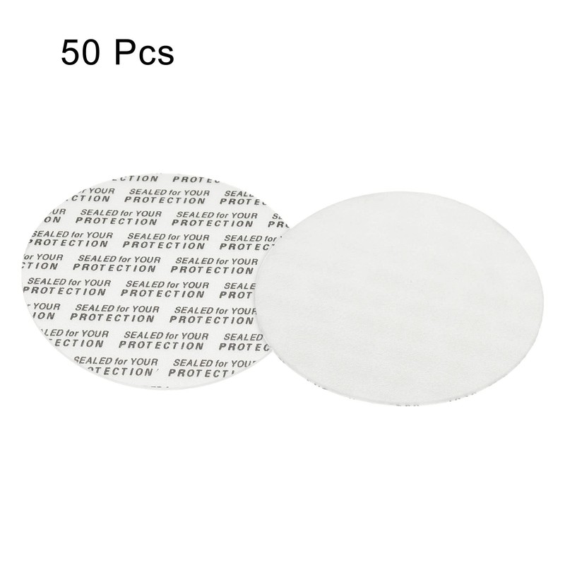 PATIKIL 51mm/2.01" Foam Lid Liner, 50Pack PS Foam Resistant Tamper
