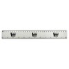 Azeeda 'Pirate Treasure Chest' 30cm (12 Inch) White Plastic Ruler