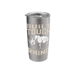 Rhino Build Tough Like A Rhino Animal Stainless Steel Insulated Tumbler
