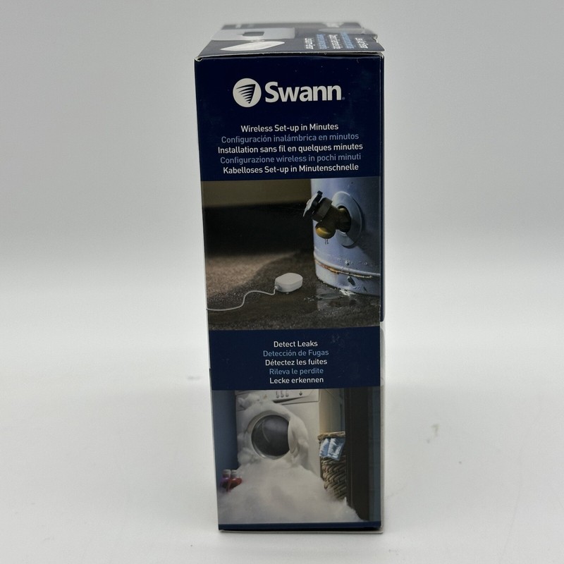 Swann Security NIB Swann Indoor Smart Water Leak Detector SWIFI-LEAK-GL