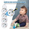 ExtraStar Power Strip 5-Way Multiple Socket Cable 1.5 m, Child