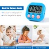 Digital Kitchen Timer Magnetic Stopwatch Timer with Clock, Timer for