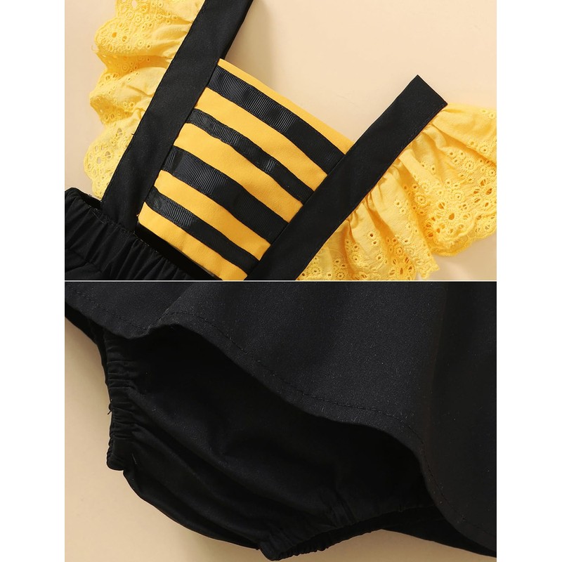 AGQT - Disfraz de abeja para bebé y niña, talla