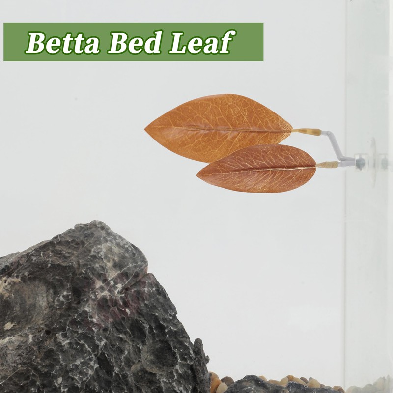 CAPASTEC Betta Fish Bed, Betta Leaf Bed, Plastic Betta Hammock,