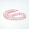 100Pcs Natural Stone Beads 8mm Rose Quartz Round Gemstone Loose