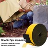 DEMEDO Pipe Insulation Tape, Pipe Wrap Insulation Foam Tape Self