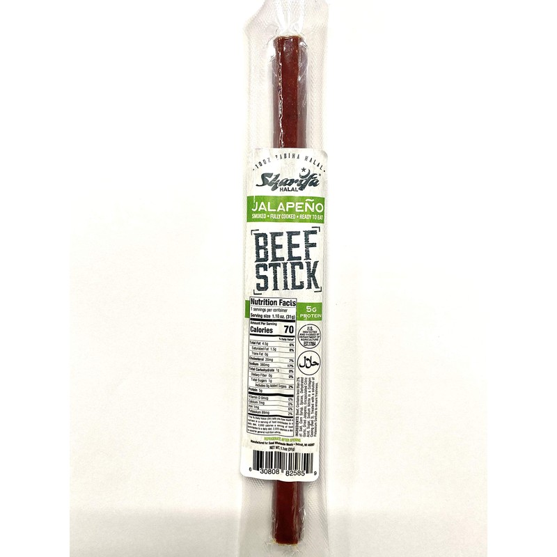 HALAL BEEF STICKS (JALAPENO)