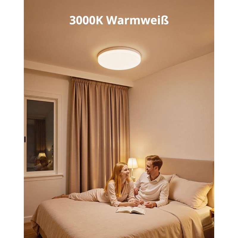 Yafido LED Ceiling Light Ultra Slim 48W UFO LED Panel